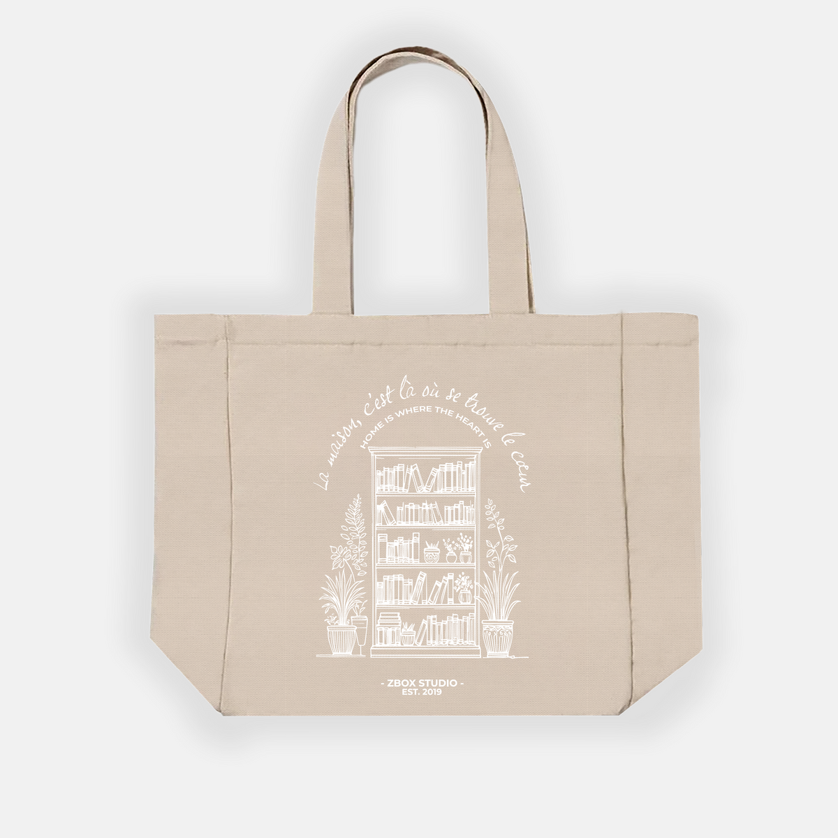 バッグ S heart tote bag large THEREDTHREAD THEREDTHREAD / ザレッドスレッド】S heart tote bag large