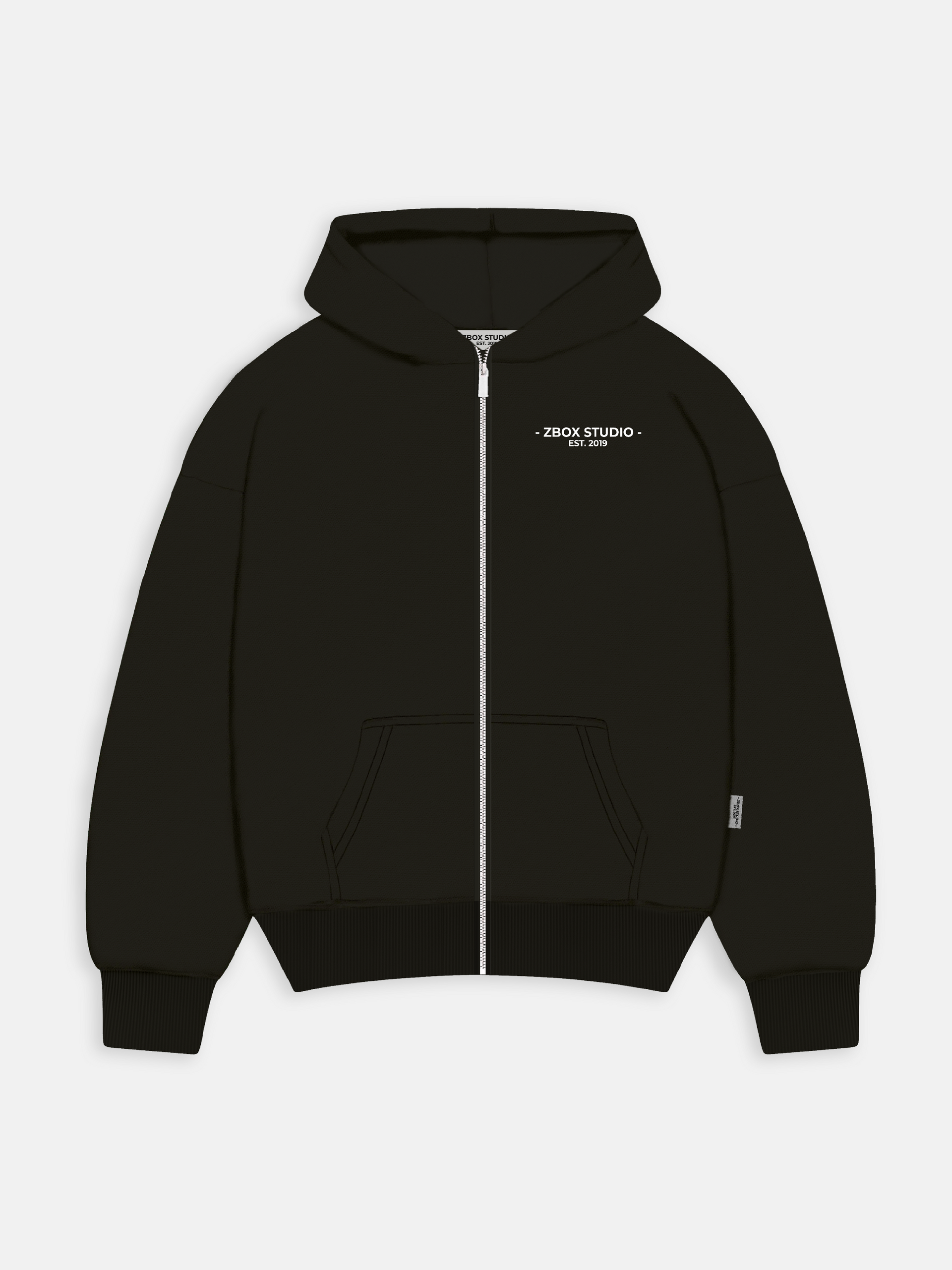 Black Zip Hoodie | After Hours - Loungewear Collection