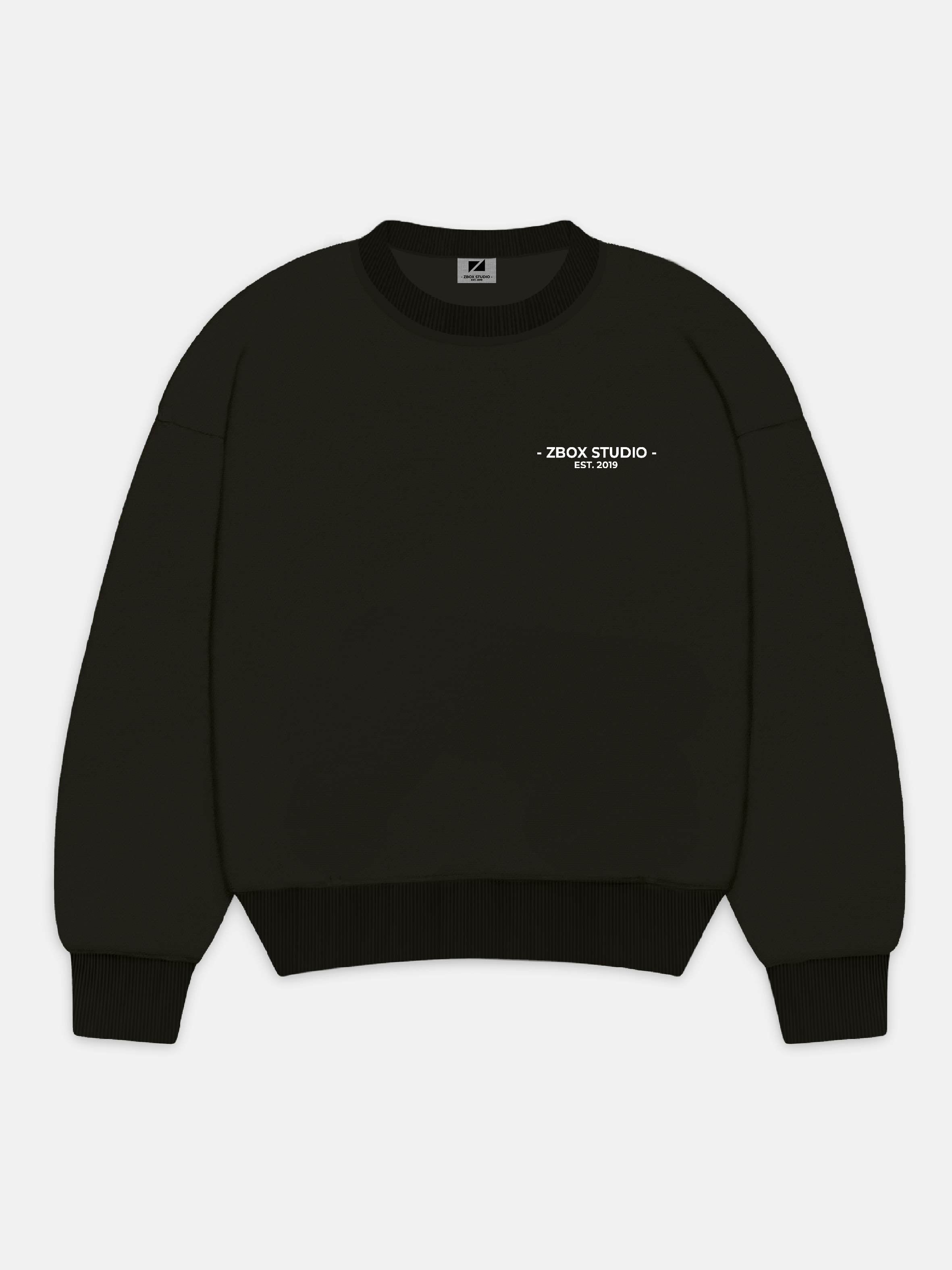 Black Daily Sweatshirt