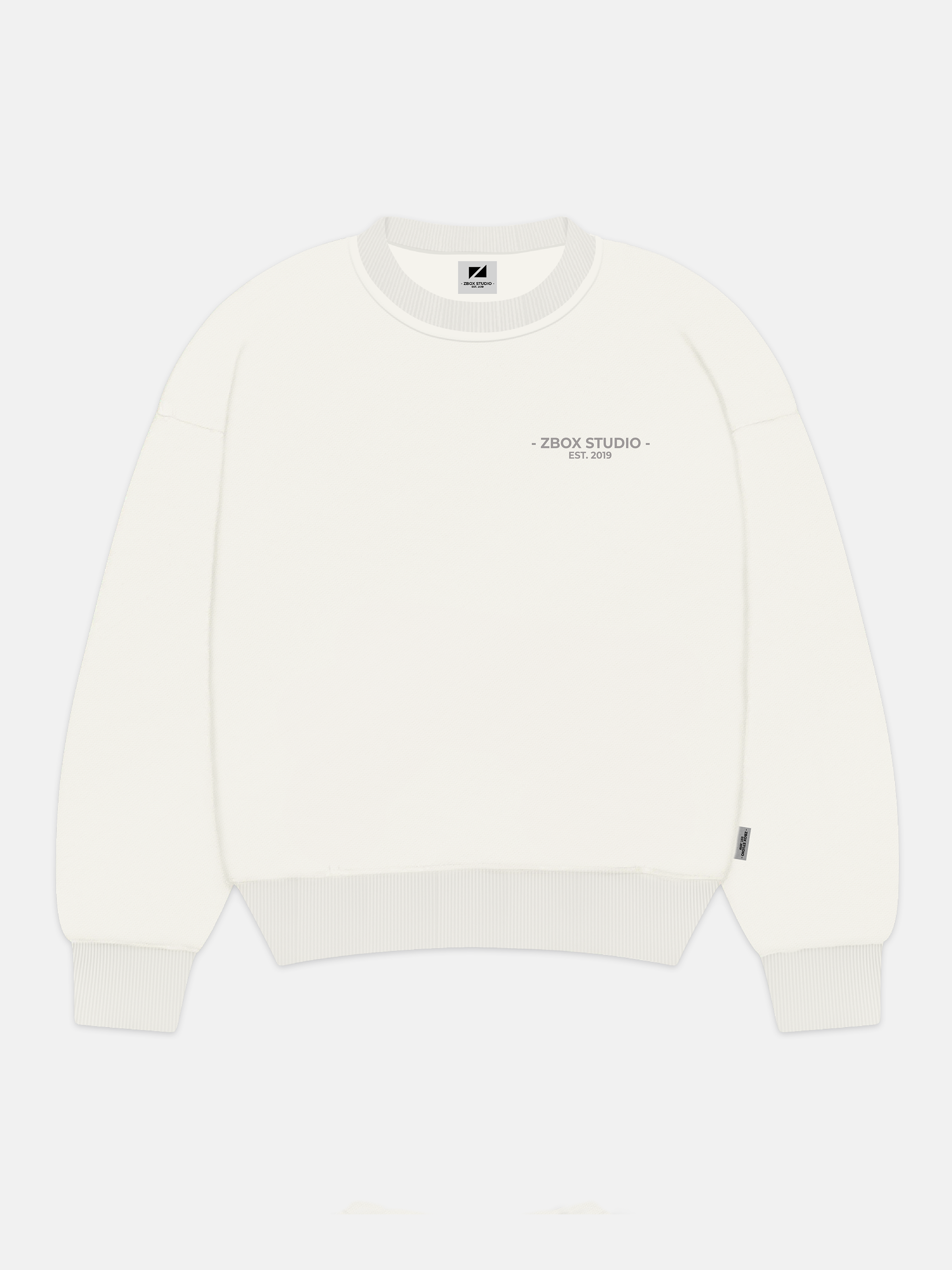 White Daily Sweatshirt